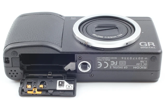 [MINT in Box / SH:1142] RICOH GR DIGITAL II 10.1MP Digital Camera Black JAPAN 11