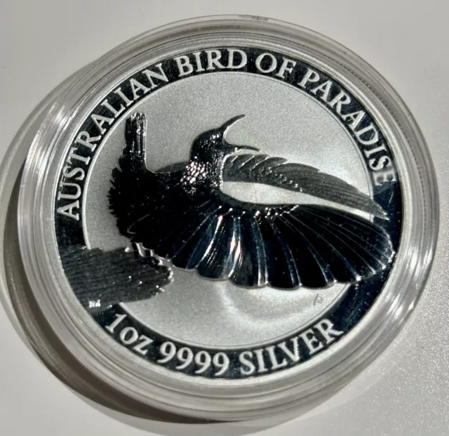 Australien 1 Dollar 2018 Birds of Paradise, 1 Oz Silber 9999