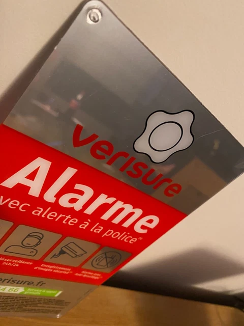 Variure P500 PLAQUE ALARME VERISURE MODELE 2023 OFFICIELLE neuve 24 cm X 15 cm EUR ...