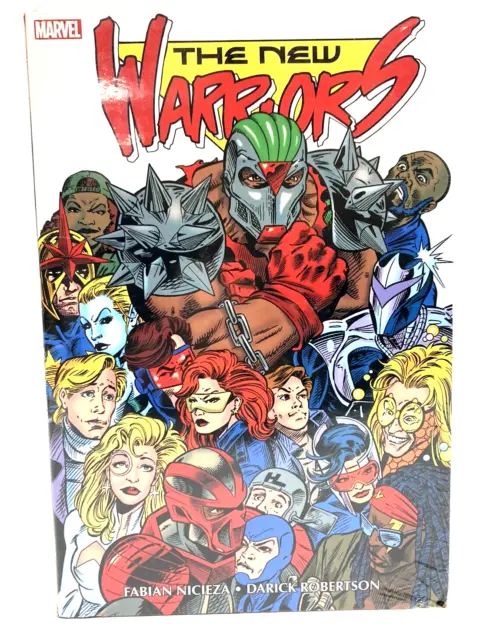 DAMAGED New Warriors Classic Omnibus Volume 2 DM Cover Marvel Comics HC