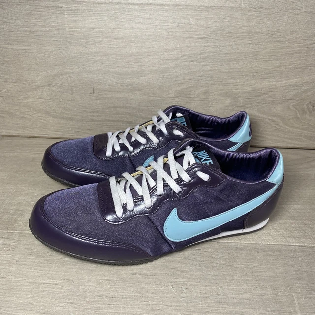 NIKE TRACK RACER Womens Casual Trainers Shoes Plum Blue UK5 EU38.5
