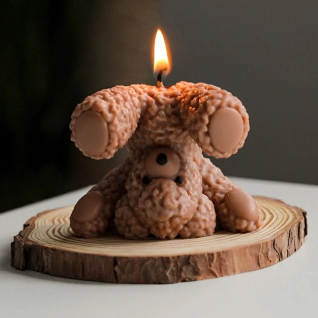 d'ours inversé Moule en silicone Moule de cire d'art 3D Fabrication de savon