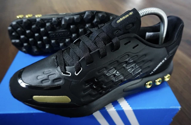 ADIDAS LA III Originals Mens Running Trainers Black Gold Size 6.5 69.99 PicClick UK