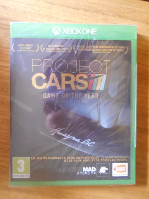 Project Cars (Game of the year edition) ~~ Jeu XBOX ONE Neuf sous blister / VF