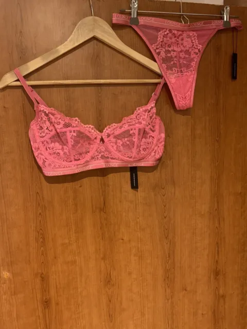 Blossom Balcony Bra - Hot Pink – Lounge Underwear