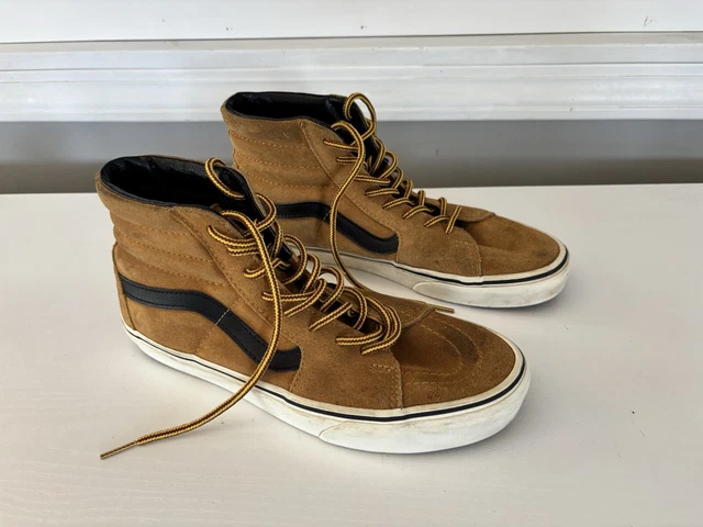 VANS CERUS HI Brown Suede Mens 8 Boots Sk8 Skater Shoes  display picture 1