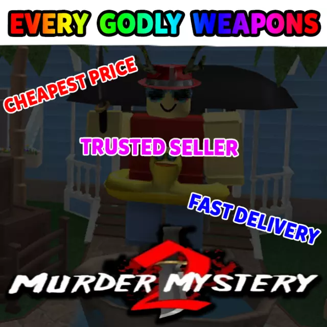 ROBLOX MURDER MYSTERY 2 MM2 Chroma Tides Godly Knife Fast Shipping! $12.99  - PicClick