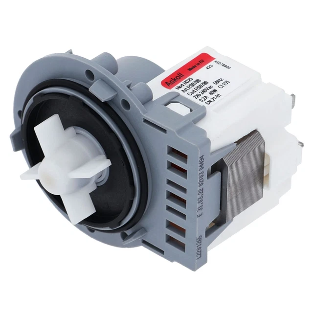 Universal Dishwasher Drain Pump Motor – 34W 230V, Fits Glasswasher, GRE DP30