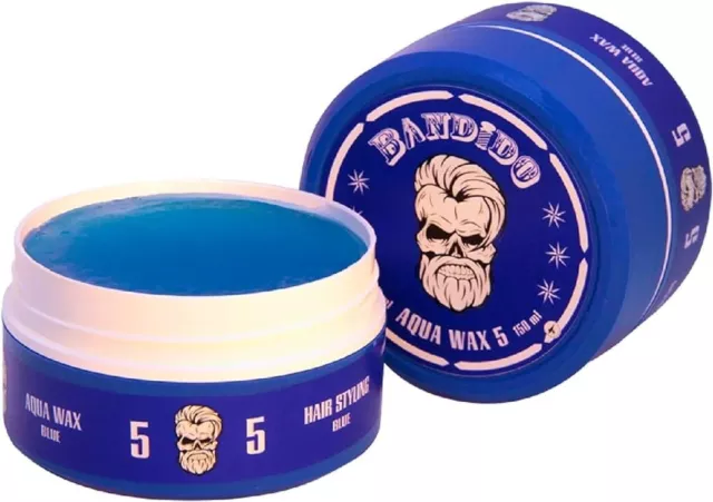 BANDIDO AQUA WAX 5 BLUE 150 ml wax capillaire coiffant /U48