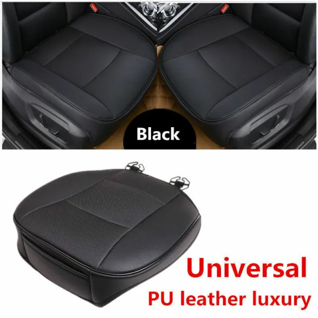 1Pcs Black PU Leather Bamboo & Charcoal Car Cover Car Seat Protector Seat Cover