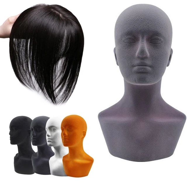 Cabeza de maniquí cabezal de espuma soporte de exhibición para pelucas tapas soporte máscara sombreros VENTA S9A3