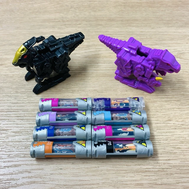 Power Rangers Lot of 3 Zyudenchi Dino Charge Kyoryuger Energems 9, 10