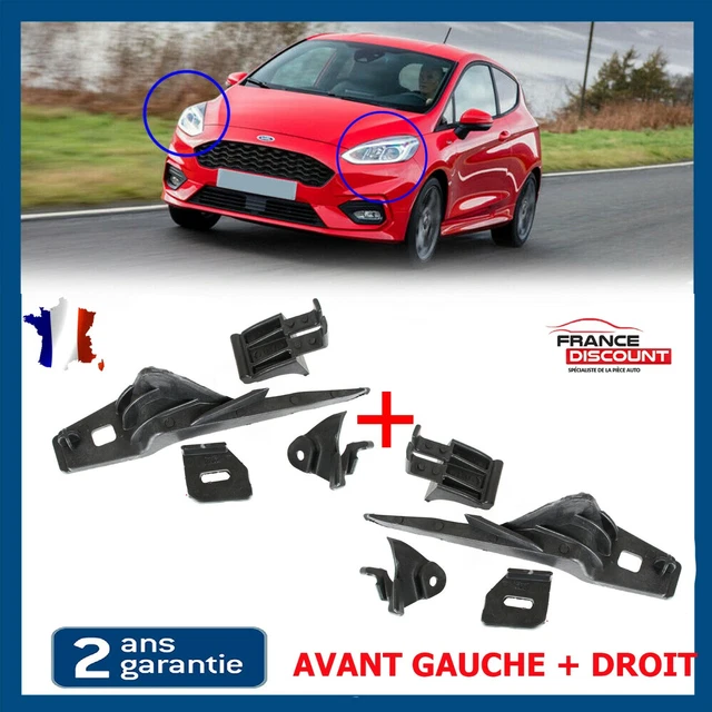 Kit Réparation Pattes Fixation Phare Avant Droit Citroën C4 I 2004-2011 - 621284 6206C7