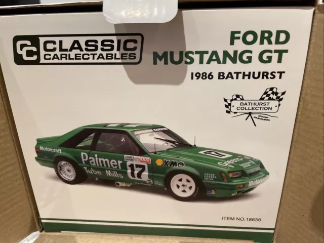 Classic Carlectables 18638 Mustang GT 1986 Bathurst Ford