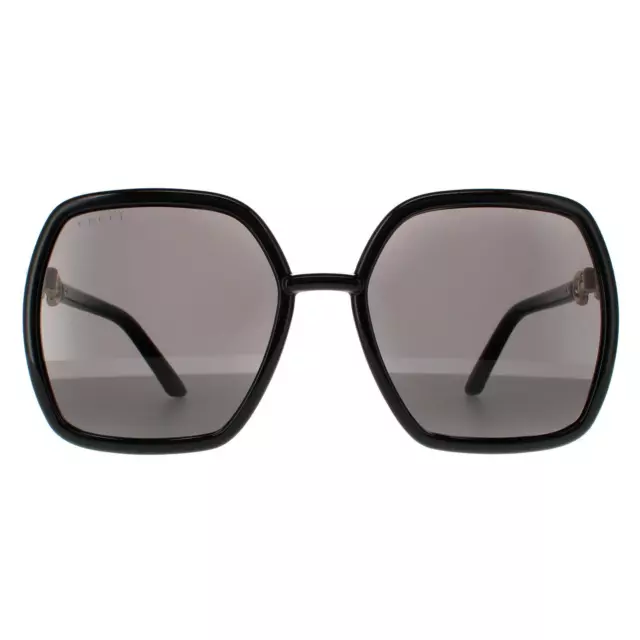 Gucci Sunglasses GG0890S 001 Black and Gold Grey