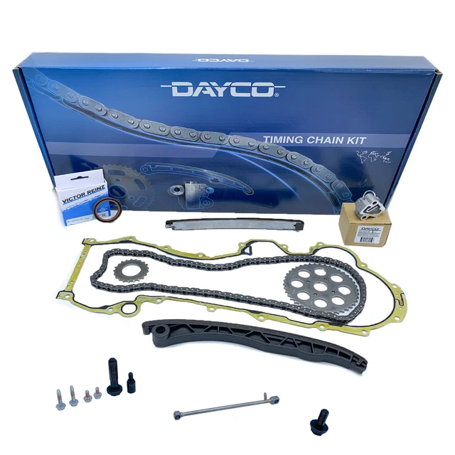 Kit Distribución De Cadena Dayco KTC1000 Para Fiat Grande Punto 1.3 MJet - Completo, Nuevo