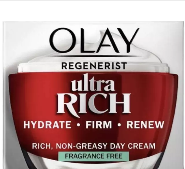 Olay Regenerist Ultra Rich Fragrance-Free Face Cream 50ml