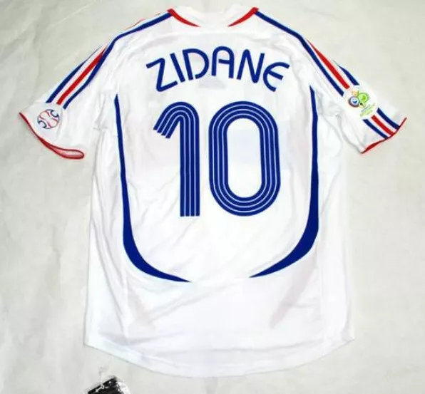 France retro shirt 2006 Home and Away jersey S-2XL ZIDANE #10, HENRY #12