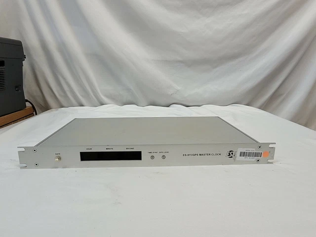 ESE ES-911 GPS Master Clock Untested