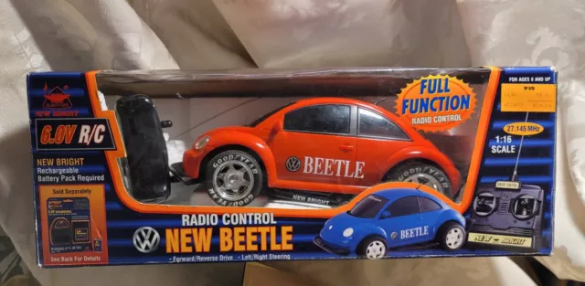 NEW BRIGHT VW New Beetle Radio Control 1 24 Red 49.99 PicClick