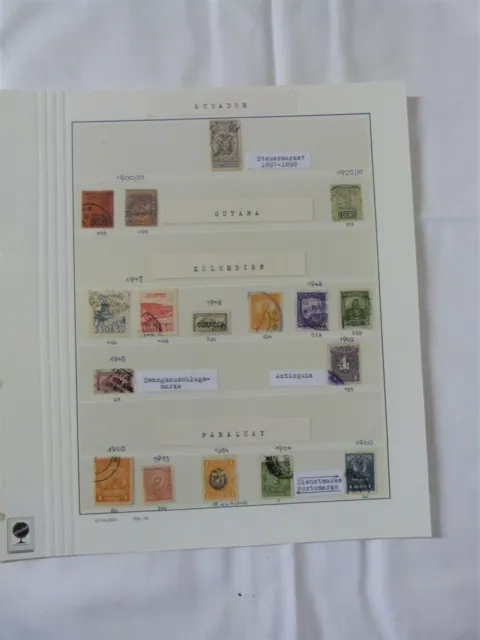 Nachlass-Mehrere ältere Briefmarken-Paraquay-ab.1884-Bilder ansehen