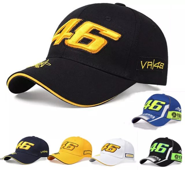 46 ROSSI Motorcycle Baseball Cap Motorsport Racing Hat Outdoor Sport Casual Cap