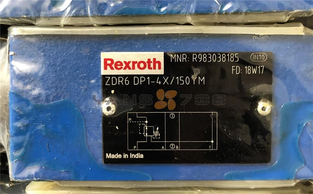 Valvola di scarico pressione Rexroth R9830385 ZDR6DP1-4X/150YM