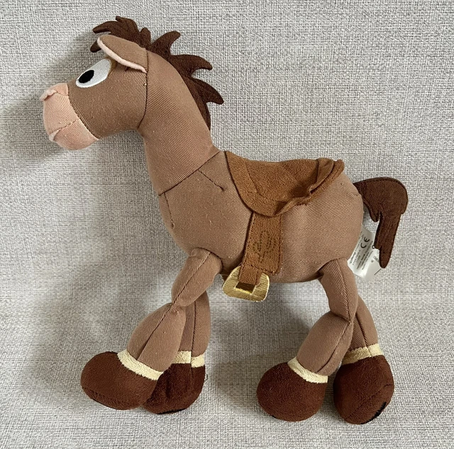 DISNEY STORE BULLSEYE Horse Toy Story 2 Plush Soft Toy 9" Andy Initials