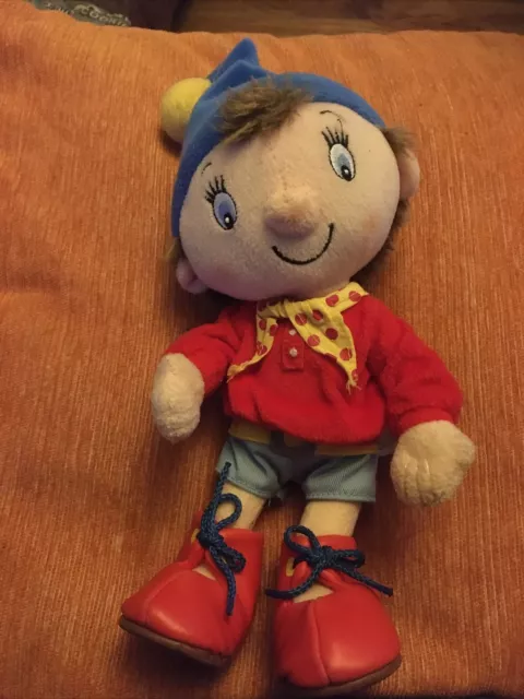 *Bytons NODDY Plush Soft Toy 8” Bell On Hat Rattles Legs And Arms Bendy
