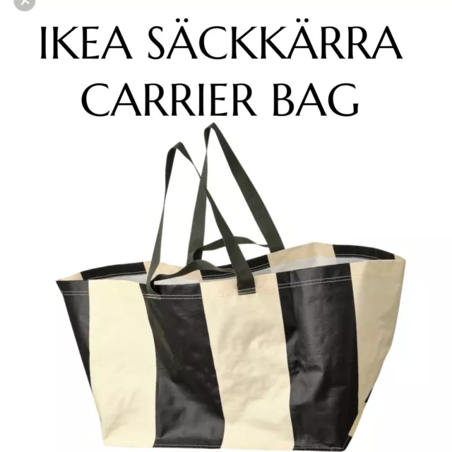 Virgil Abloh x IKEA MARKERAD "SCULPTURE" Tote Bag, Off-White, Medium 9 Gallon
