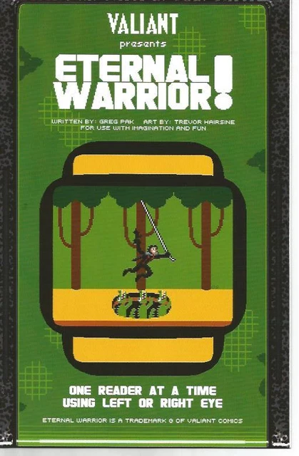 Valiant Comics ETERNAL WARRIOR #2 ORDERALL 8-BIT L2 VAR (2013)