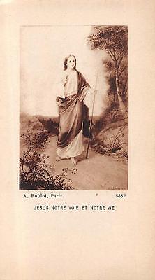 OLD nice  rare Holy cards from 1930"H7802" Holy madonna de lourdes