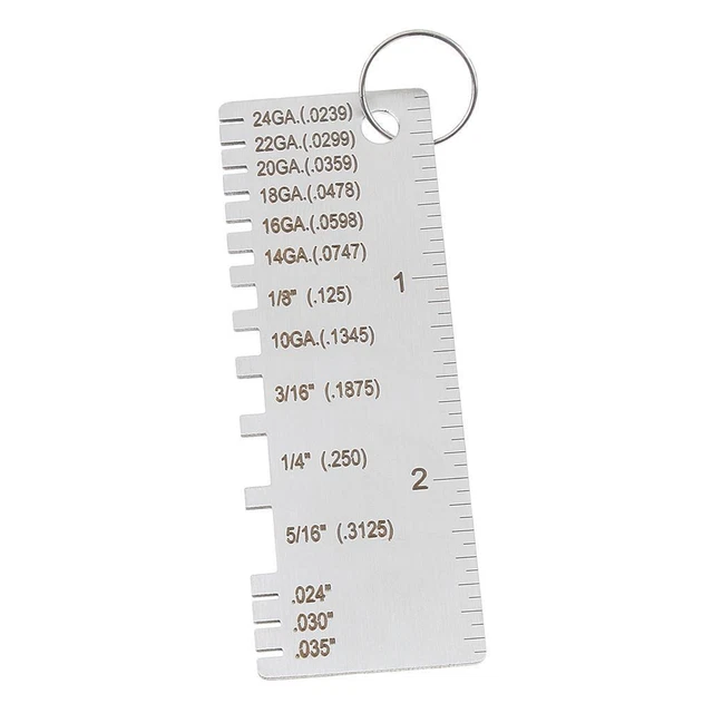 Jauge D’épaisseur Pour Cuir, Métal, Papier - Outil De Mesure Précis Et Portable Pour Bijoux Et Artisanat - 4