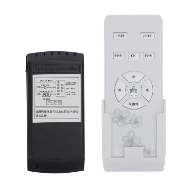 Récepteur télécommande durable ABS + PC matériau pour ventilateur de plafond