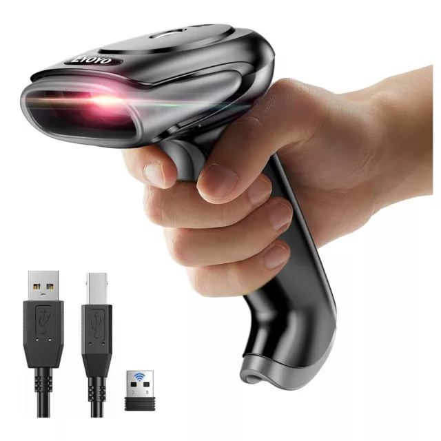 Eyoyo 2D 1D QR Code Barcode Scanner Automatic Fast Precise scanning for Phone PC