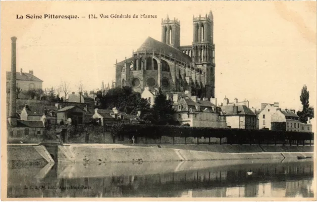 CPA Mantes Vue Generale FRANCE (1333129)