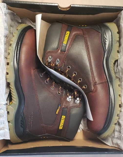 DEWALT MENS TITANIUM WP Steel Toe Waterproof Work Boot 10.5X DXWP10011