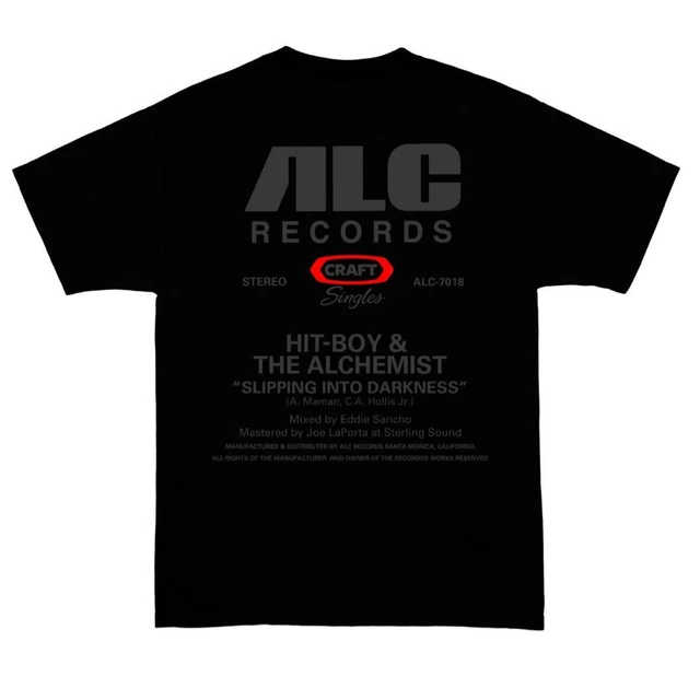 HIT-BOY ALCHEMIST CRAFT SINGLES Tシャツ XL HIT-BOY ALCHEMIST CRAFT SINGLES Tシャツ XL HIT-BOY ALCHEMIST