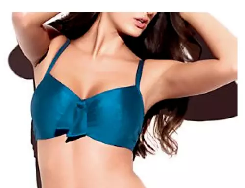 Panache Veronica Bikini Top Bra Swimwear  Bow Lagoon