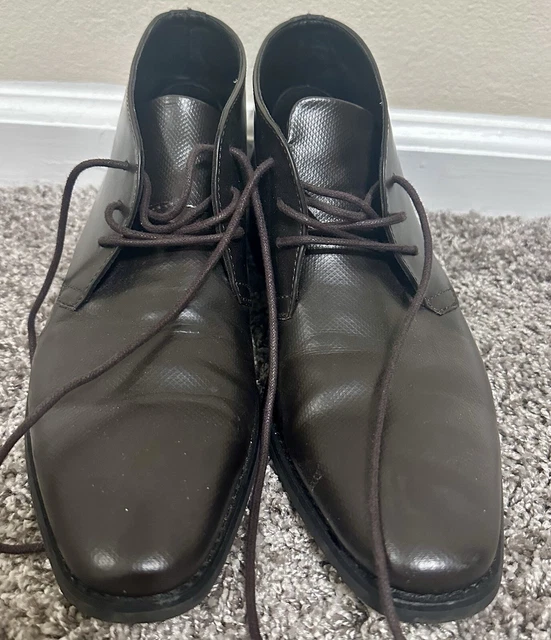 Teva Durban Mens Dark‎ Brown Leather Chukka Boots Size 11 1008302 TEVA DURBAN MENS Dark Brown Leather Chukka Boots Size 11  main image 2