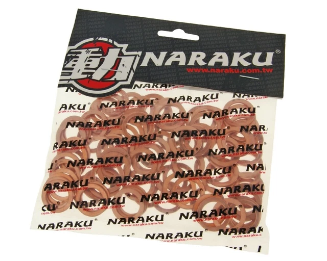 Joints cuivre Naraku 14x20x1,5mm 100 pièces