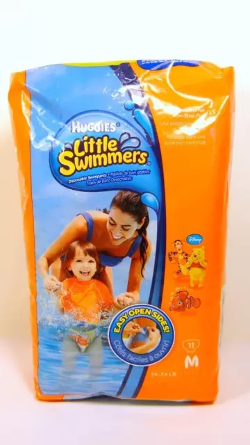 Huggies Little Swimmers Disposable Swimpants Disney Pooh Sz 4 Medium 24-34lb 2