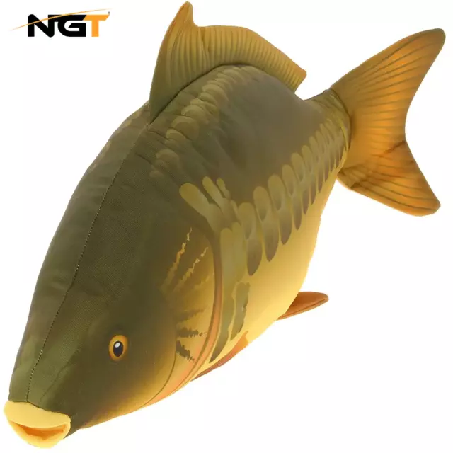 NGT 70cm Mirror Carp Pillow Large Plush Soft Fish Soft Toy 70cm Fishing Gift