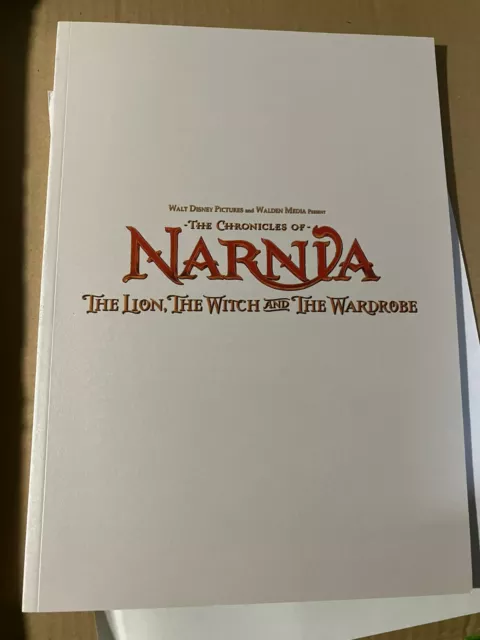 Narnia The Lion The Witch and the Wardrobe Royal Film Performance programme 2005