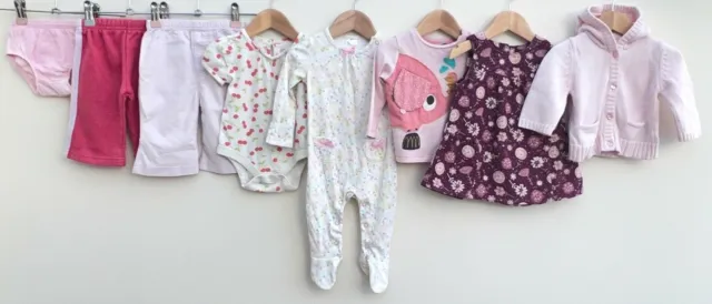Baby Girls Bundle Of Clothing Age 3-6 Months Baby Gap Mothercare Next