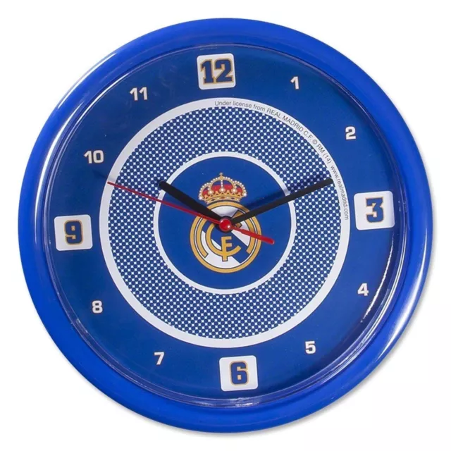 Real Madrid Wall Clock Official Licensed Football Fan Gifts
