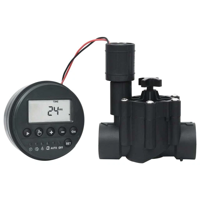 Timer Irrigazione da Giardino con Elettrovalvola