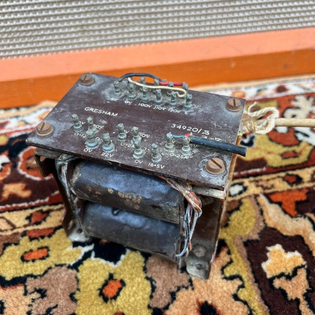 VINTAGE GRESHAM TRANSFORMER 34920/3 Audio Spares Radio Valve Amplifier