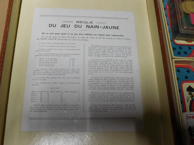 Jeu De Nain Jaune Ancien En Bois - France, Très Bon état