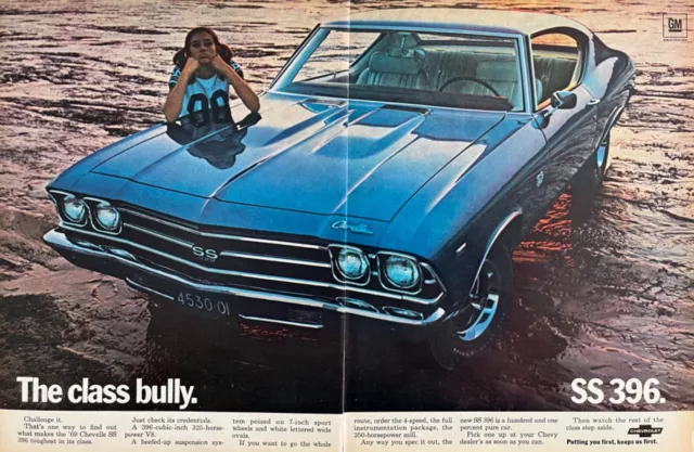 The Class Bully! The 1969 Chevrolet Chevelle SS 396!